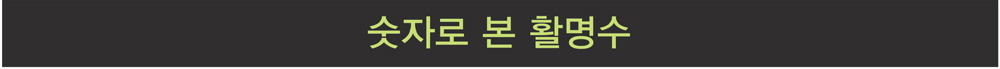 숫자로 본 활명수